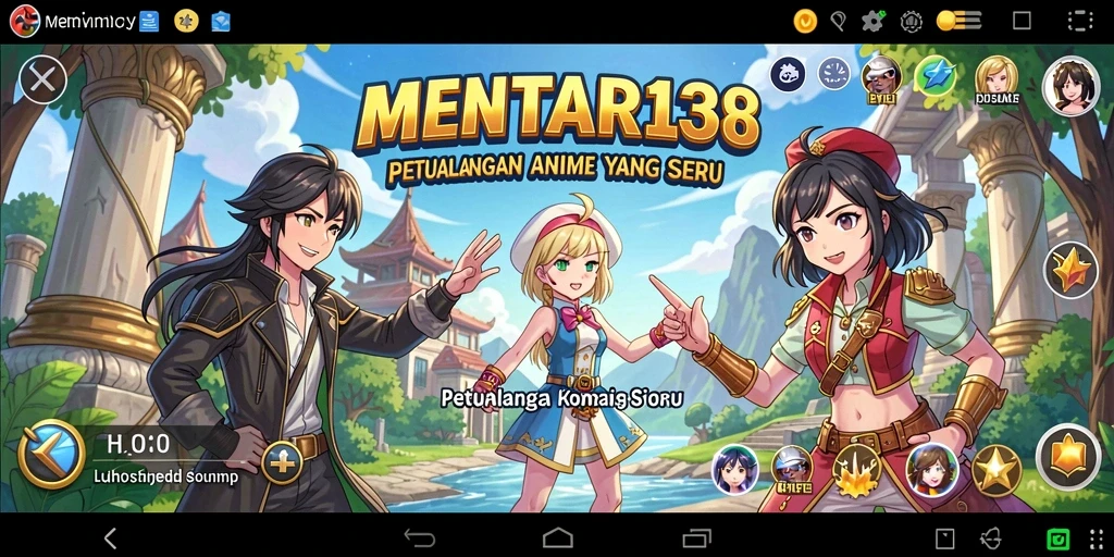 Gameplay seru MENTARI138 dengan karakter anime yang menawan.