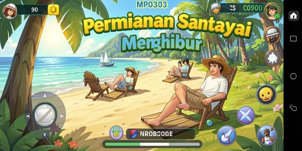 Screenshot menampilkan gameplay seru dari MPO303.