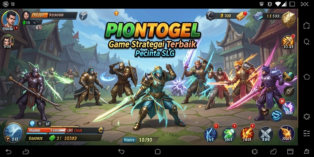 Tangkapan layar PIONTOGEL menunjukkan aksi strategis yang mendebarkan.