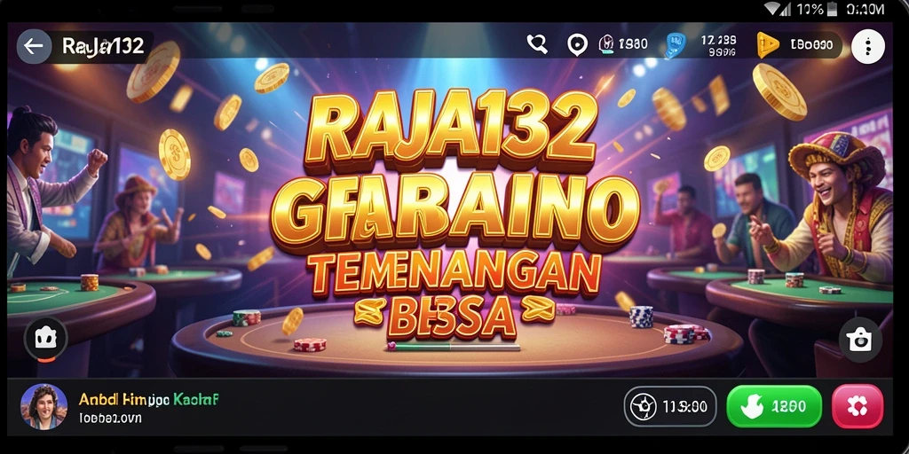 Tampilan gameplay Kasino yang seru dan mengasyikkan di RAJA132.