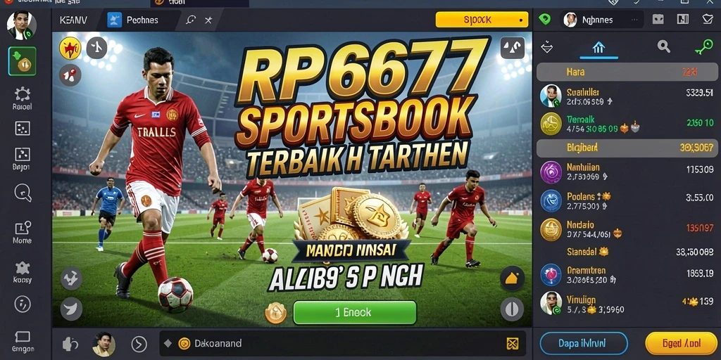 Tampilan visual menarik dalam gameplay RP6677 yang memikat.