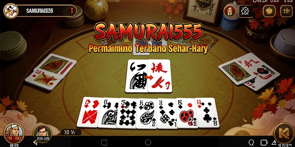 Gameplay seru dan mendebarkan dalam SAMURAI555.